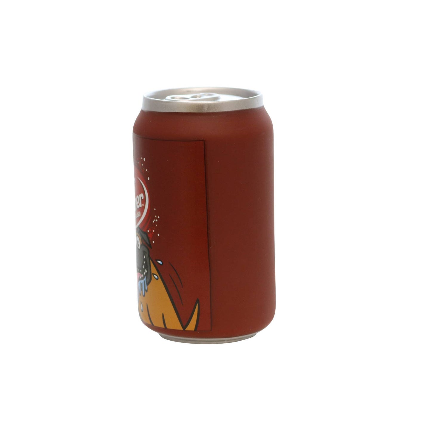 Silly Squeaker Soda Can Mr Slobber, Squeaky Novelty Dog Toy