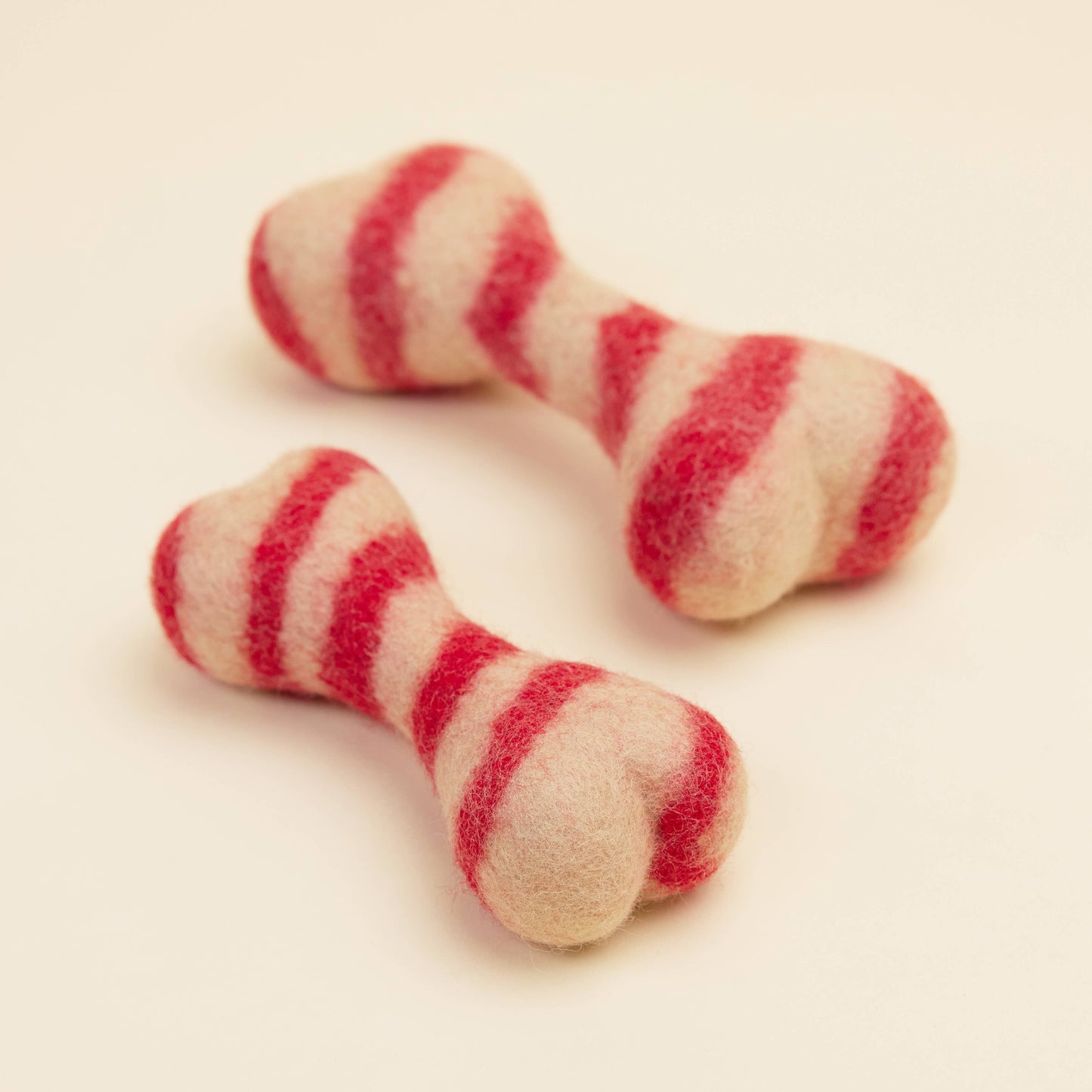Modernbeast - CANDY CANE WOOL BONE