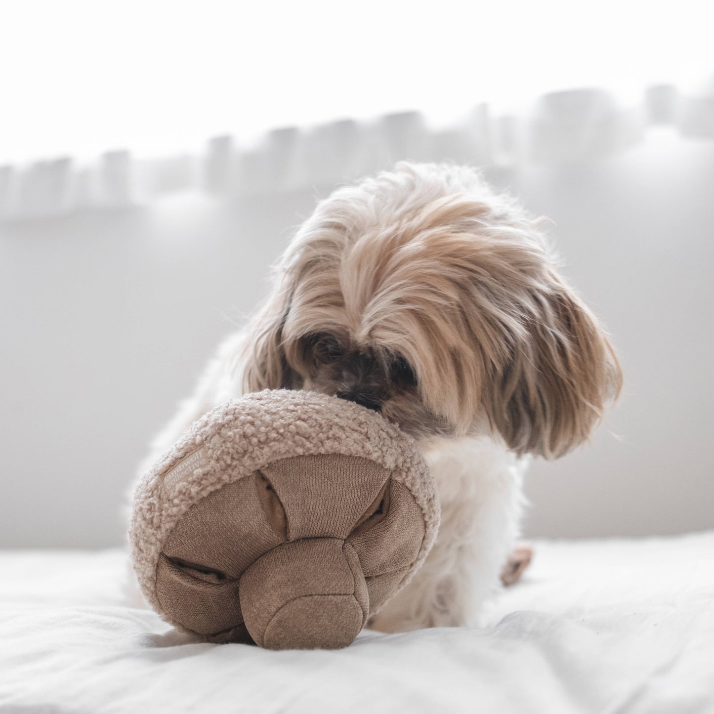 Lambwolf Collective: GUU//OAT//NOSEWORK MUSHROOM//ENRICHMENT DOG TOY: Medium