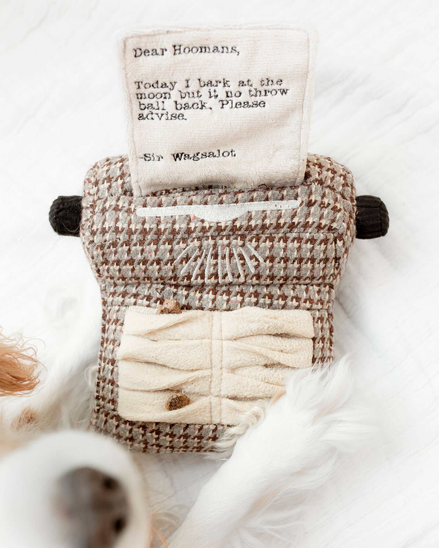 Lambwolf Collective: Typrewriter - Enrichment Dog Toy