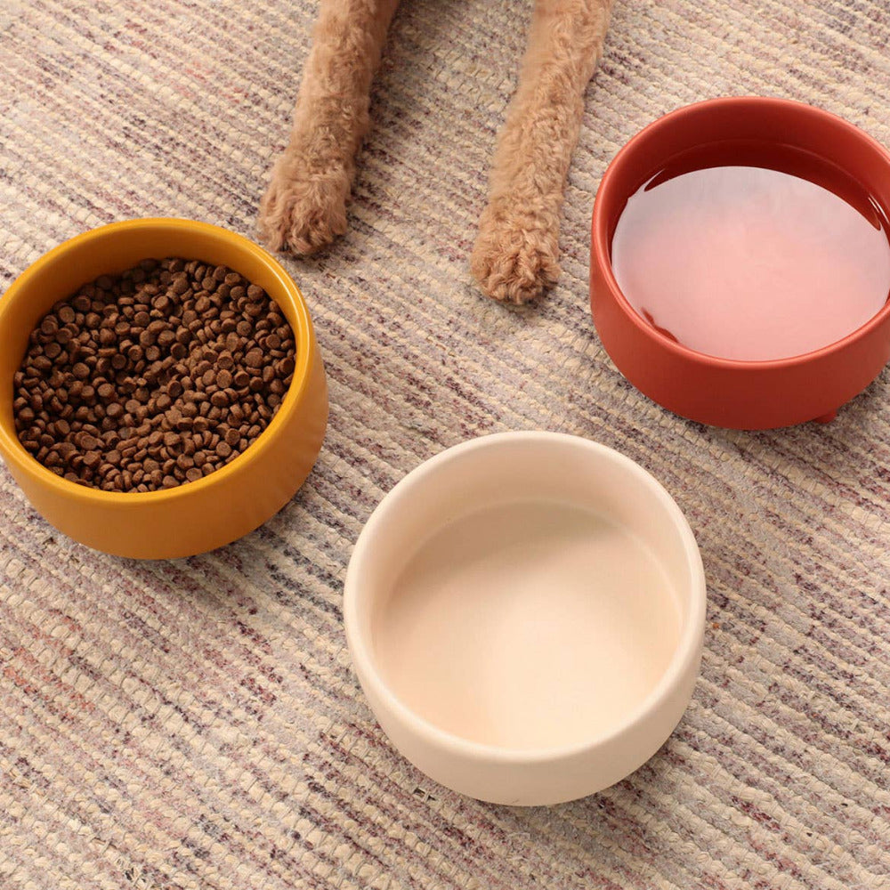 Waggo - Uplift Bowl Ceramic Dog Bowl - Speckle