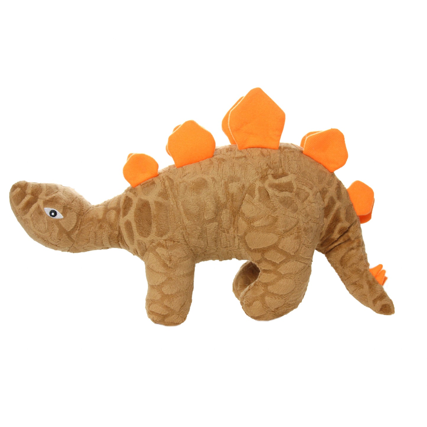 Mighty Dinosaur Stegosaurus, Plush, Squeaky Dog Toy
