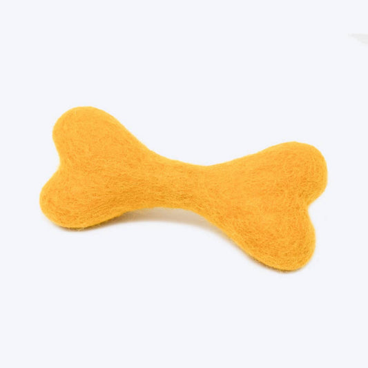 Modernbeast -  Wool Felt Bones - Marigold