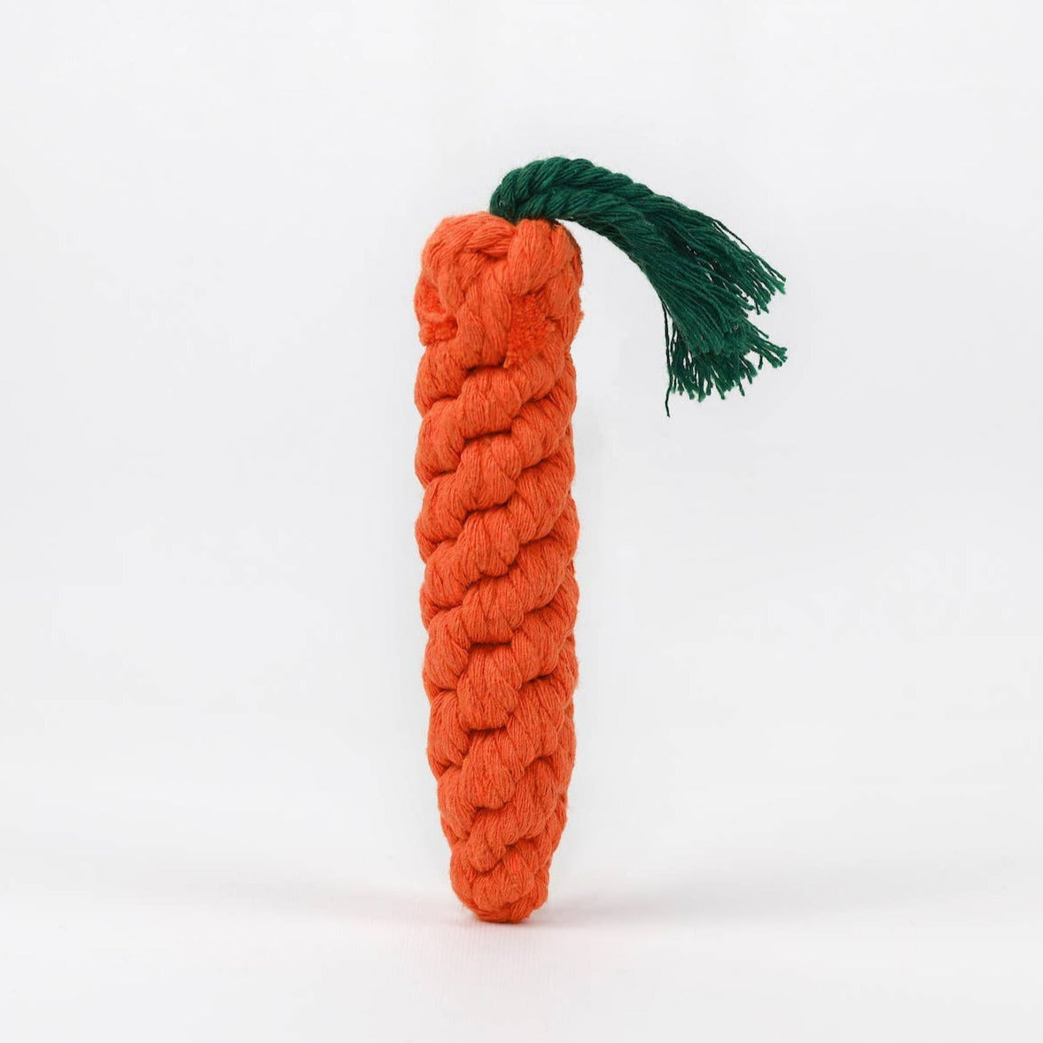Knotty Pawz - Handmade Fruit and Vegetable Rope Toys, Macrame Toys: Carrots