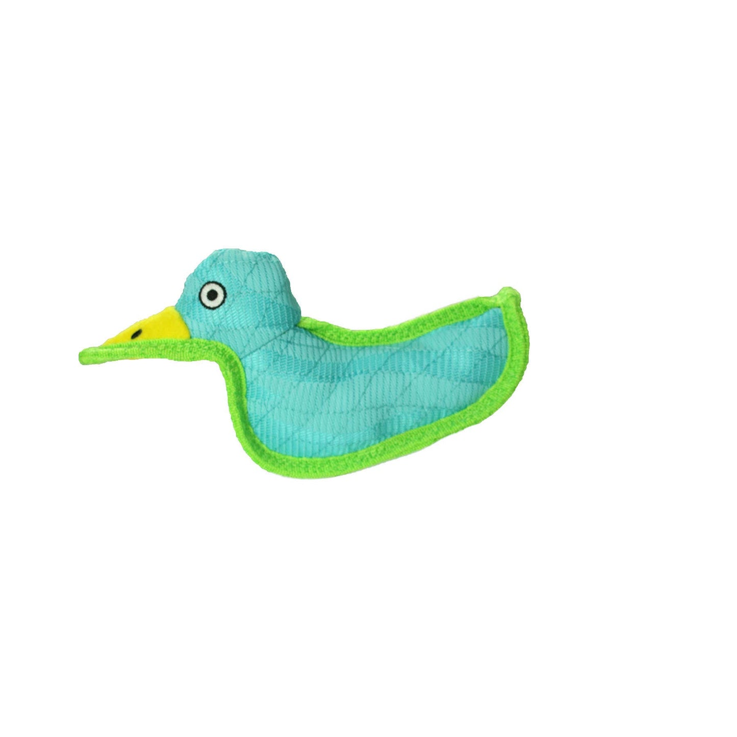 DuraForce Duck Tiger - Blue, Durable, Squeaky Dog Toy