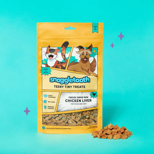 Chicken Liver - Freeze Dried Raw Teeny Tiny Treats: 1 Bag