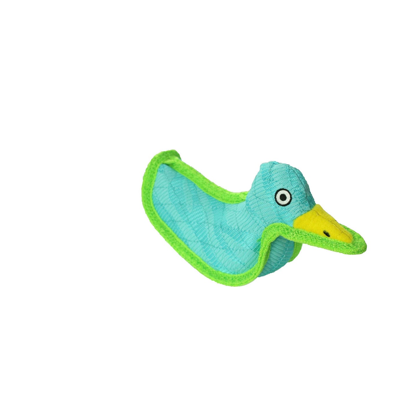 DuraForce Duck Tiger - Blue, Durable, Squeaky Dog Toy