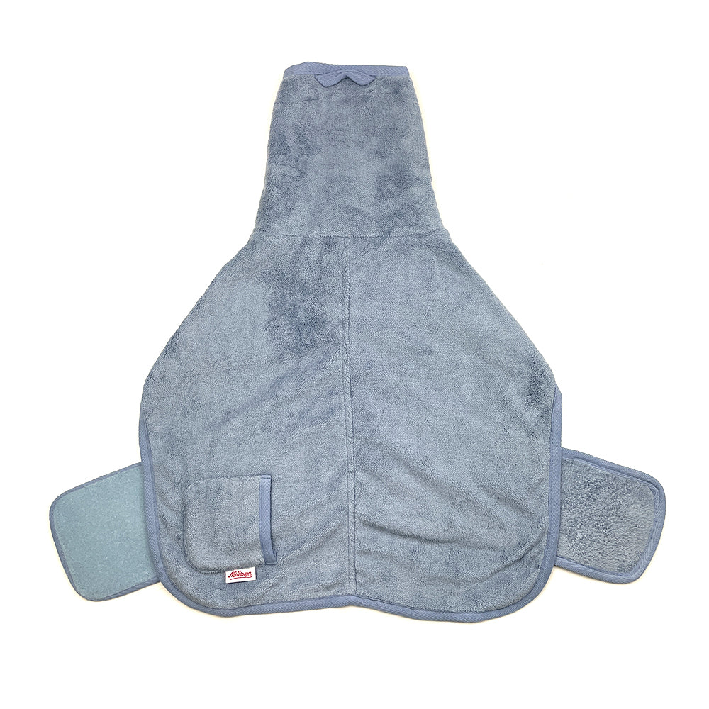 Dog Bathrobe & Towel Set - Powder Blue