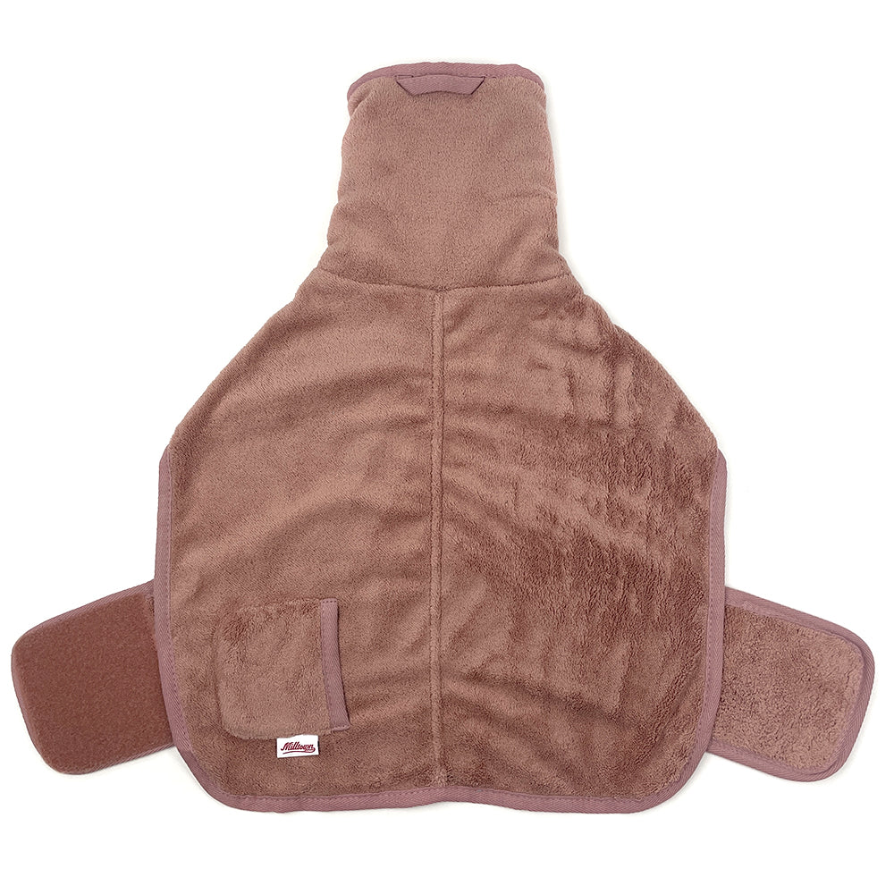 Dog Bathrobe & Towel Set - Rose