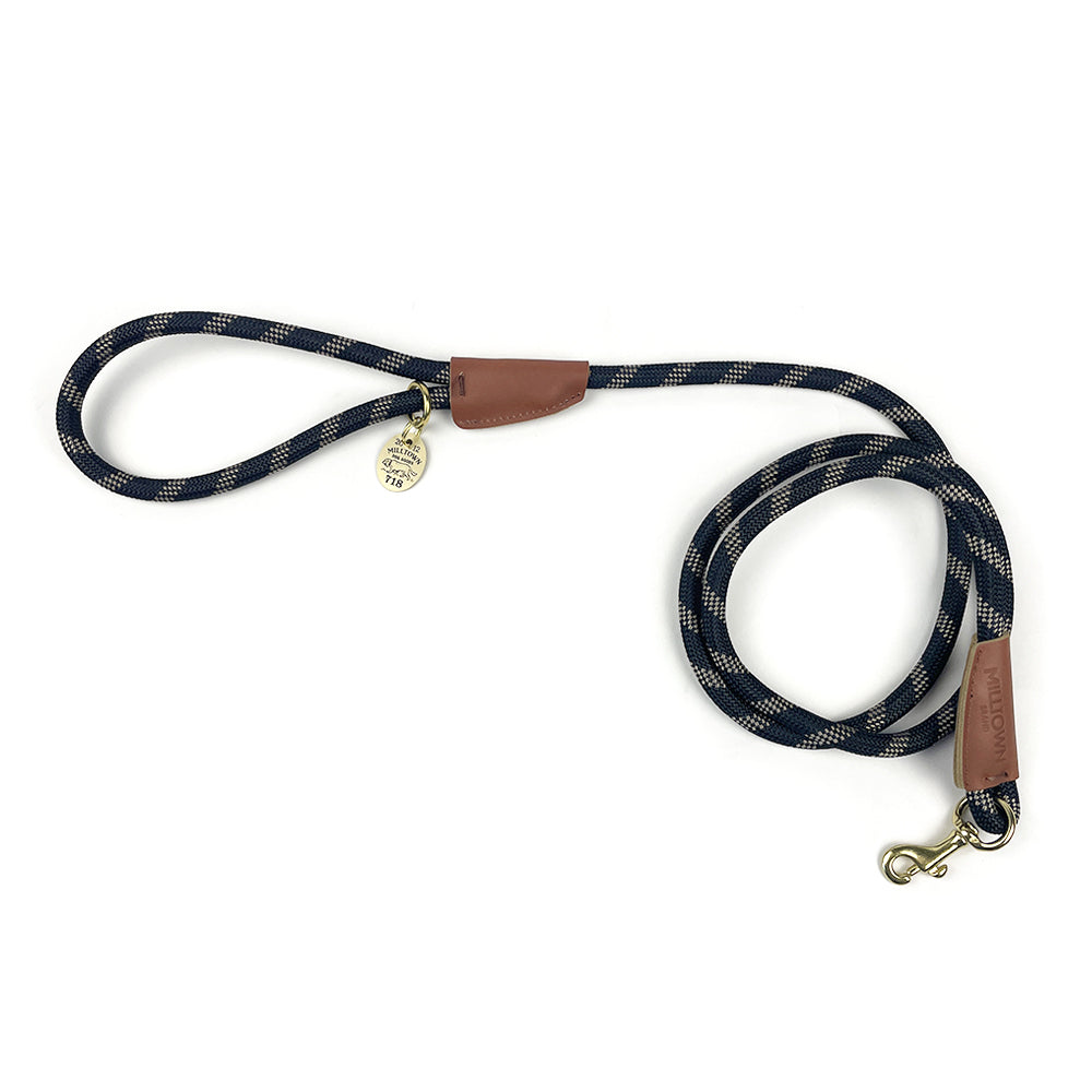 Milltown Rope Leash - Black