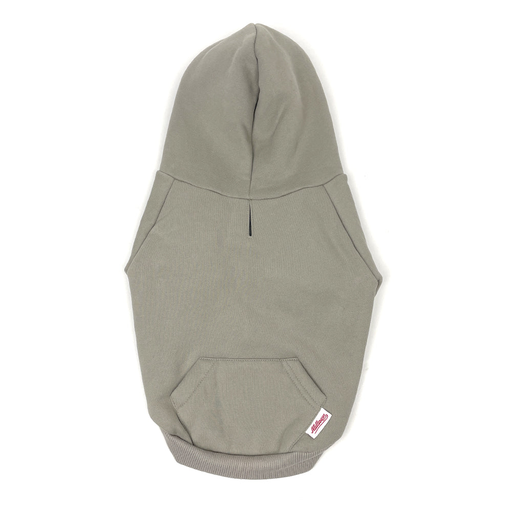 Zip Up Dog Hoodie  - Greige