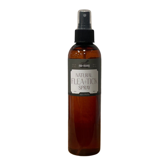 FLEA + TICK SPRAY FOR DOGS, NATURAL BUG REPELLENT SPRAY