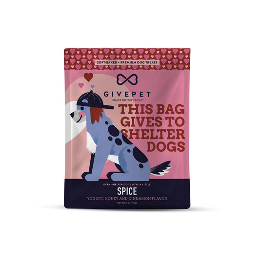 GivePet - Soft Baked Dog Treats - Spice - Yogurt, Honey, Cinnamon