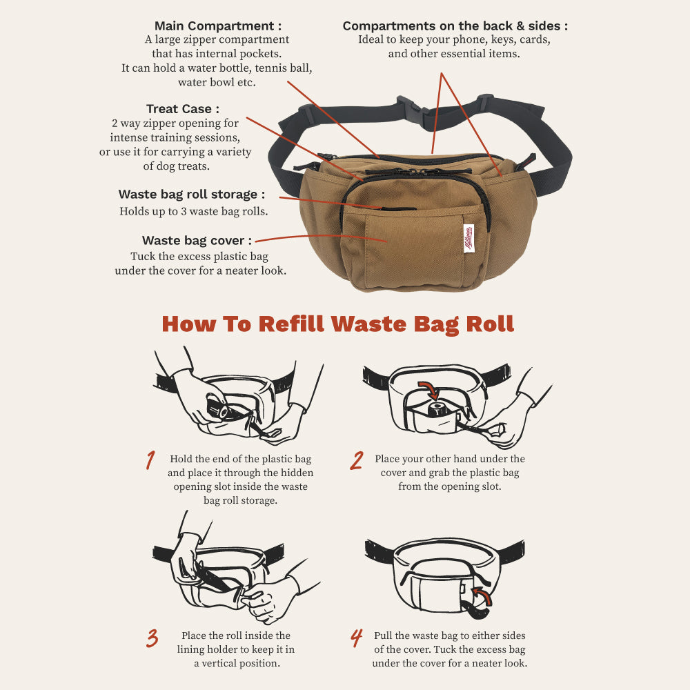 Fanny Pack - Nutmeg