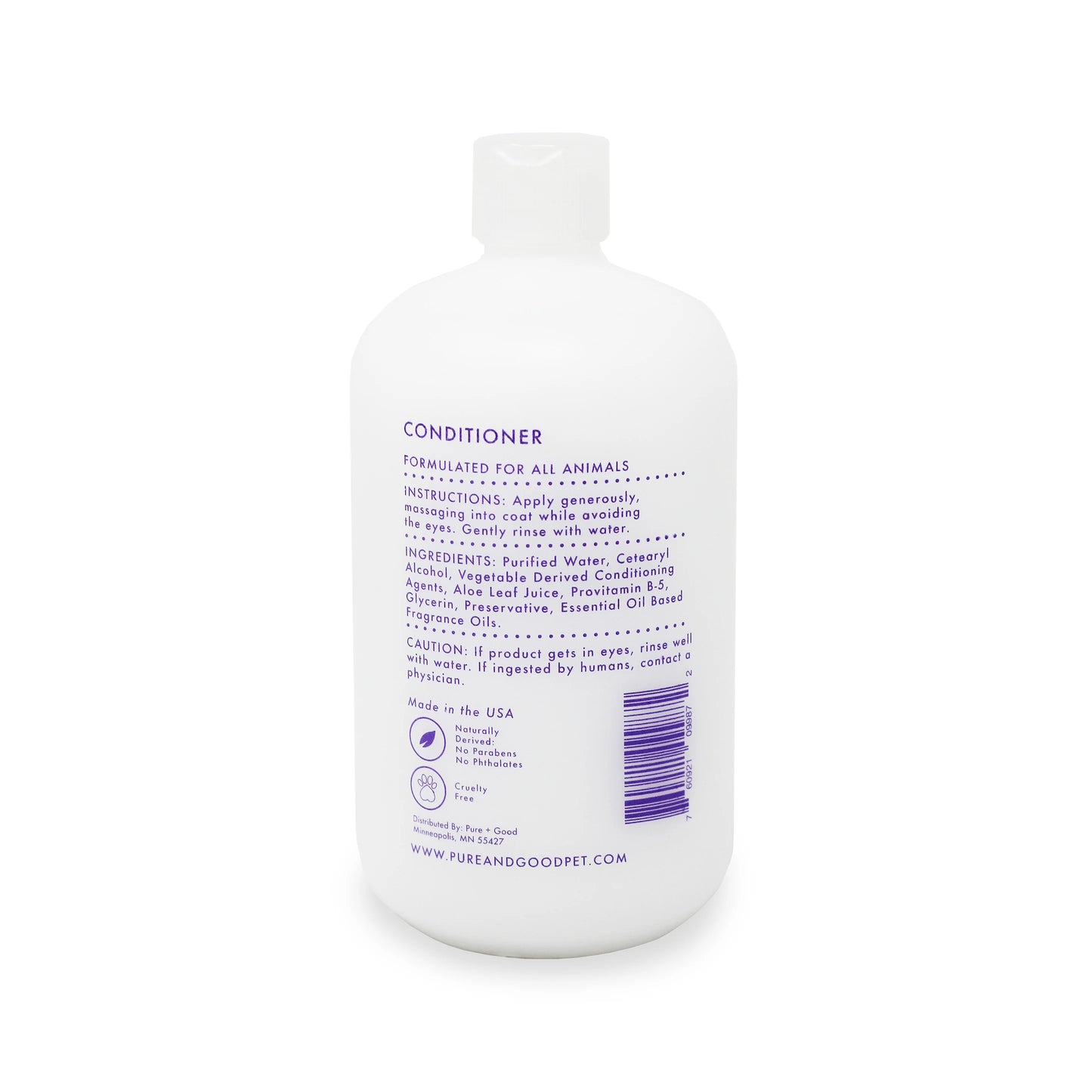 Pure + Good - Dog & Cat Conditioner : Lavender + Chamomile