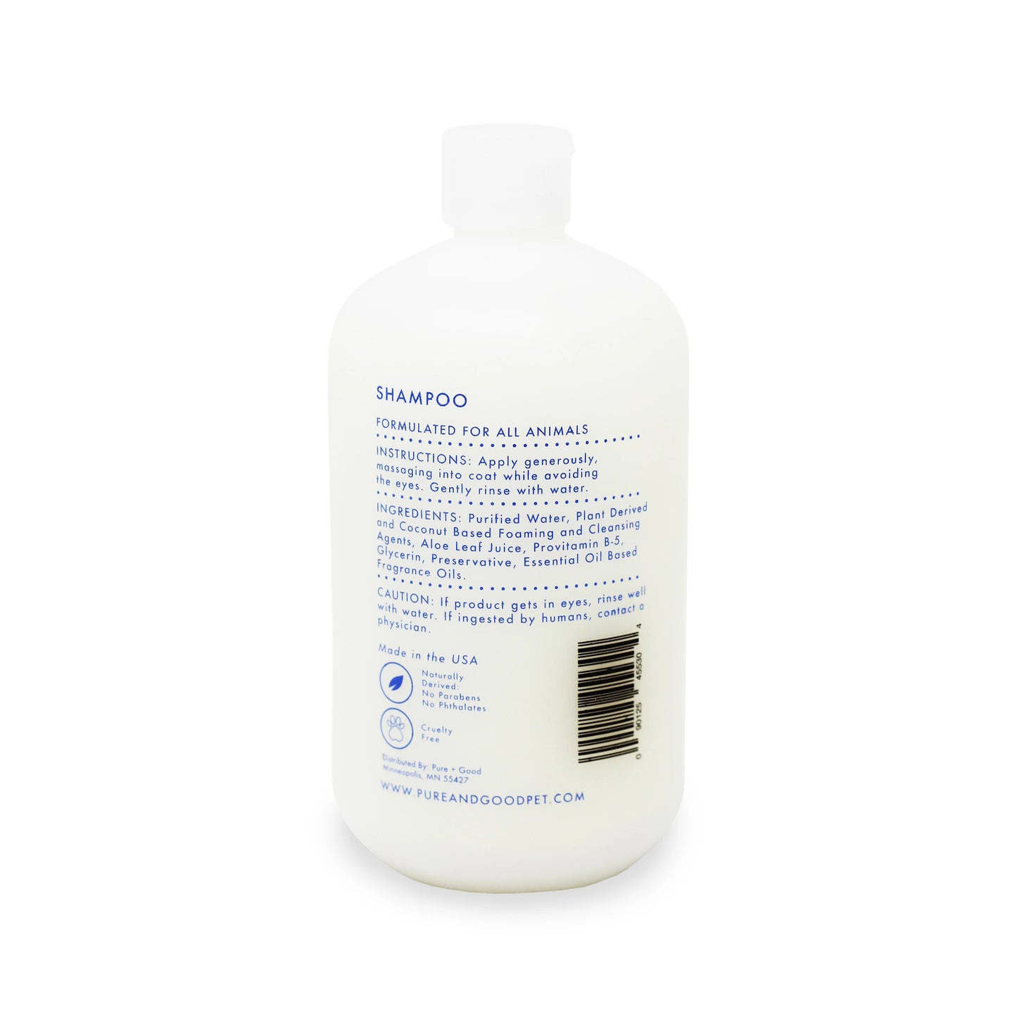 Pure + Good - Dog & Cat Shampoo : Blue Cypress + Neroli