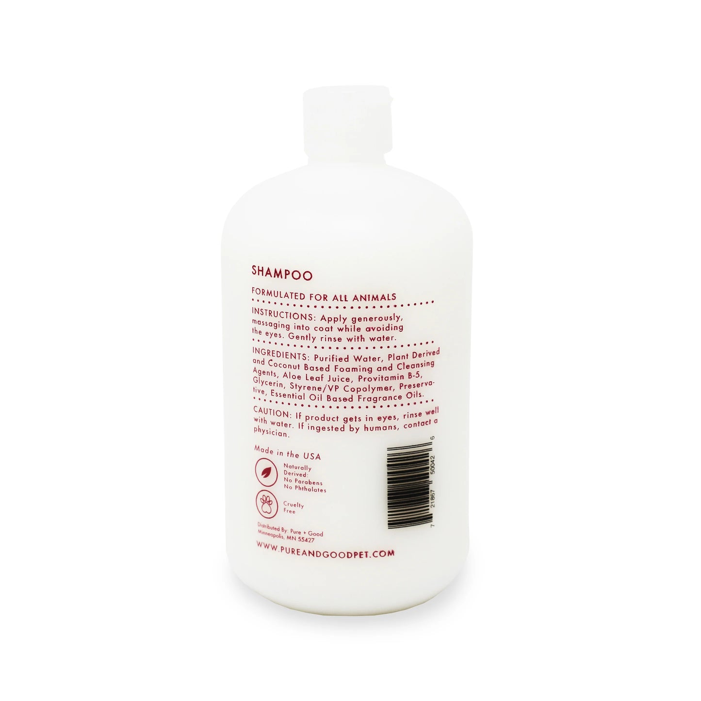 Pure + Good - Dog & Cat Shampoo : Sandalwood + Coconut