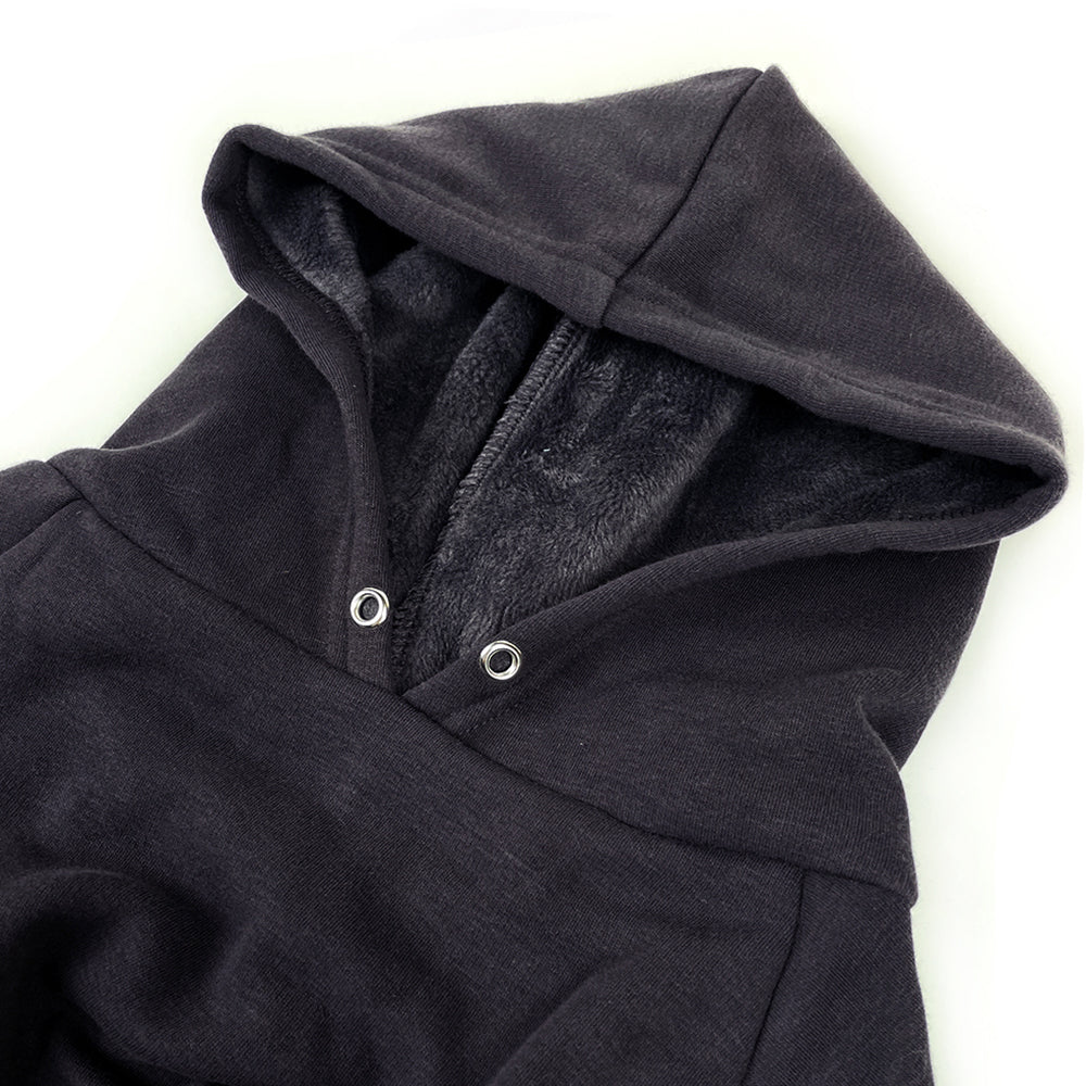 Pullover Dog Hoodie - Vintage Black
