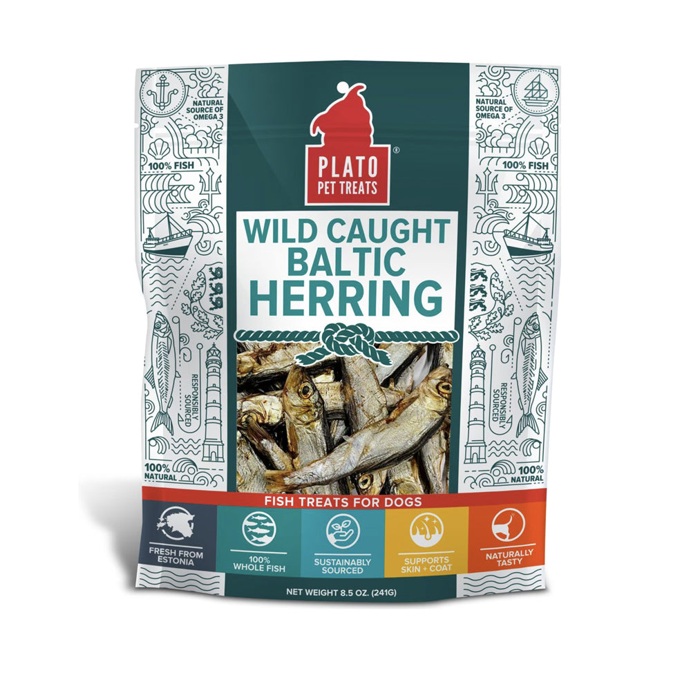 Plato Pet Treats Baltic Herring 8.5oz