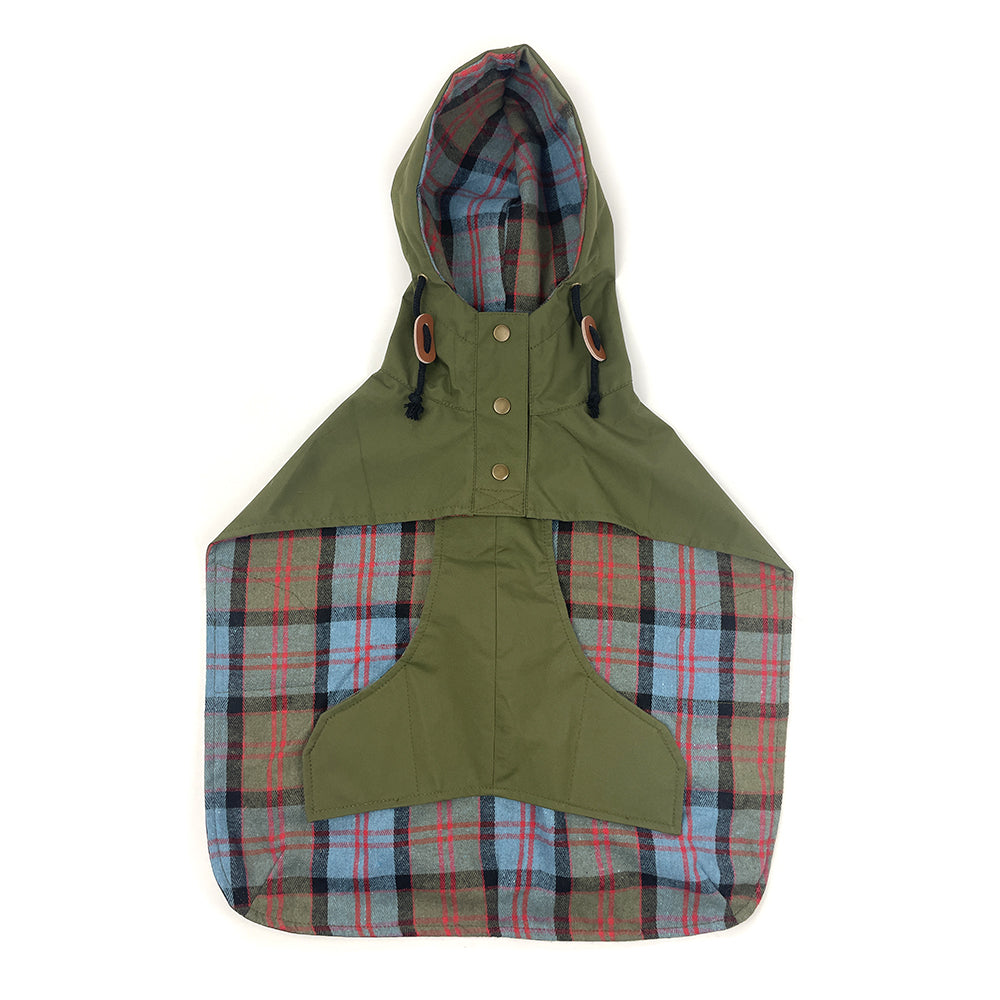 Dog Rain Poncho - Olive Green – Milltown Brand