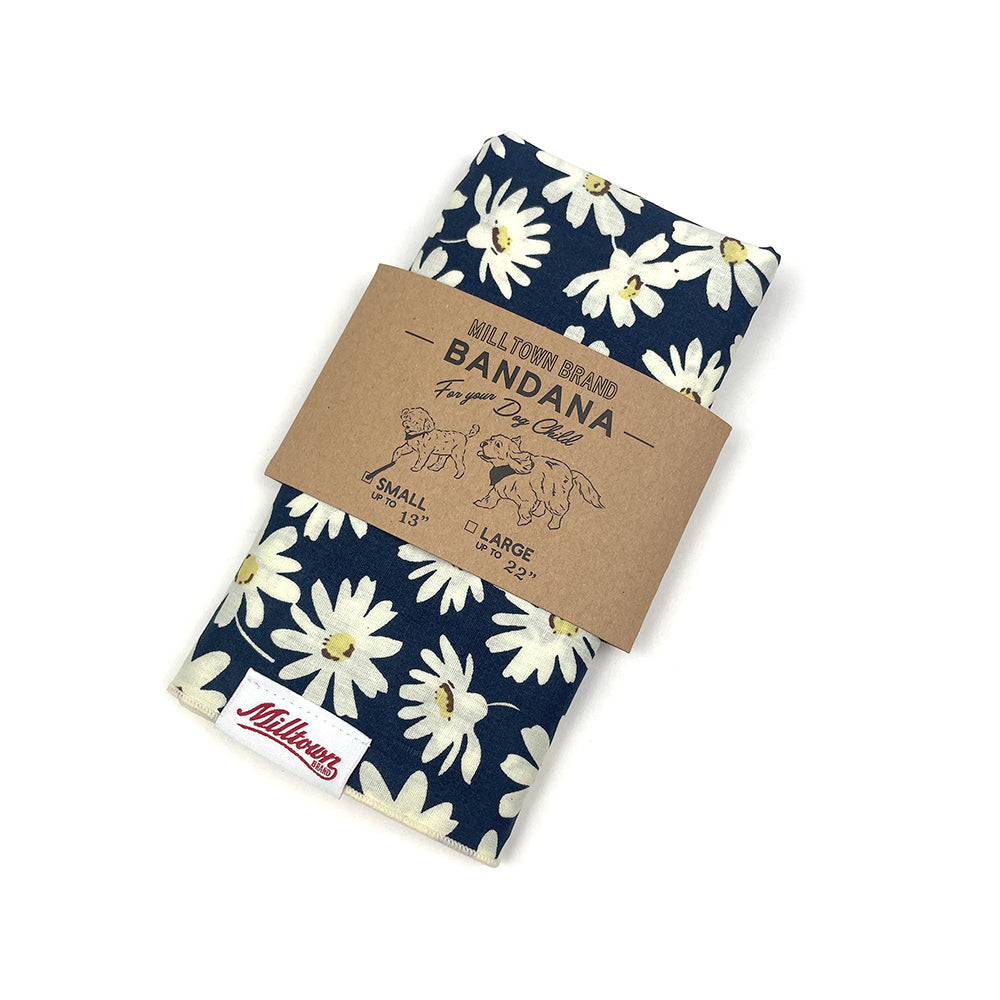 Square Dog Bandana - Daisy