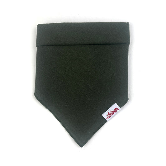 Square Dog Bandana - Olive Green