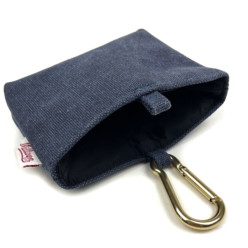 Dog Treat Case - Indigo Blue - Waterproof Canvas