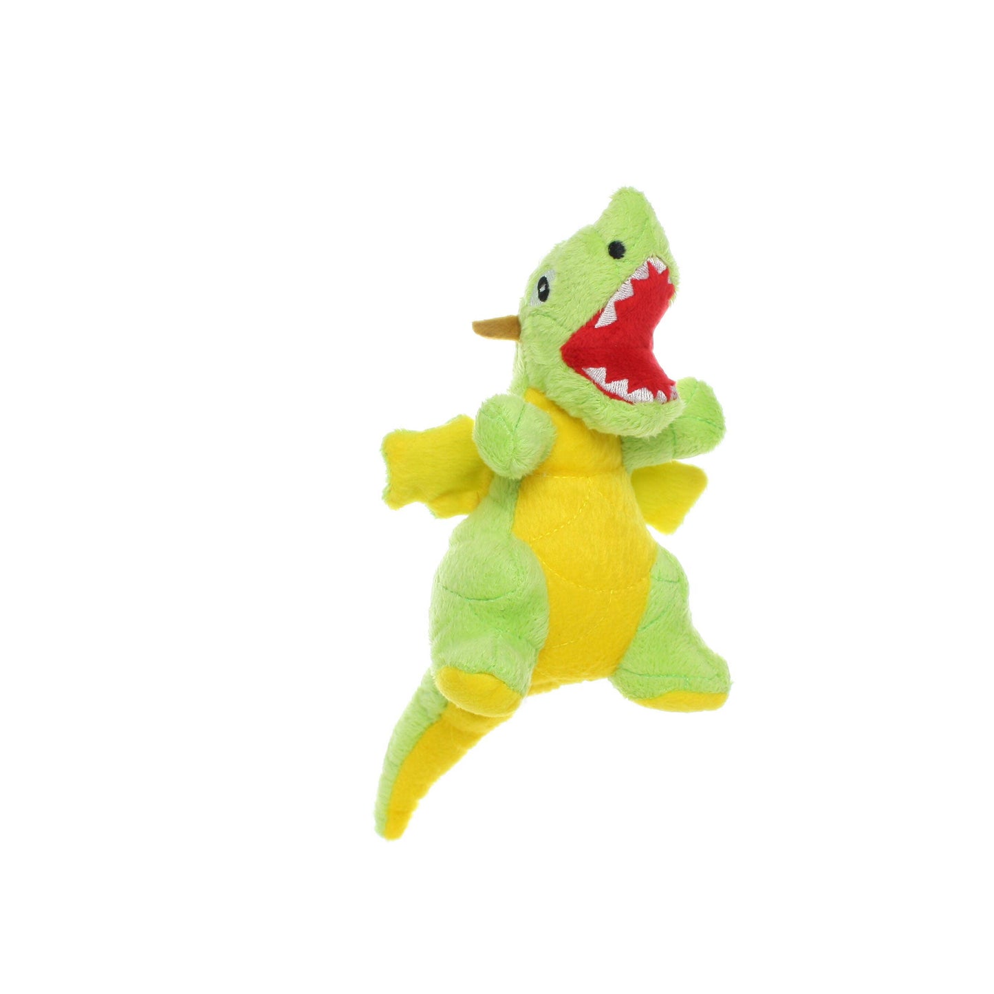 Mighty Jr Dragon - Green, Plush, Squeaky Dog Toy