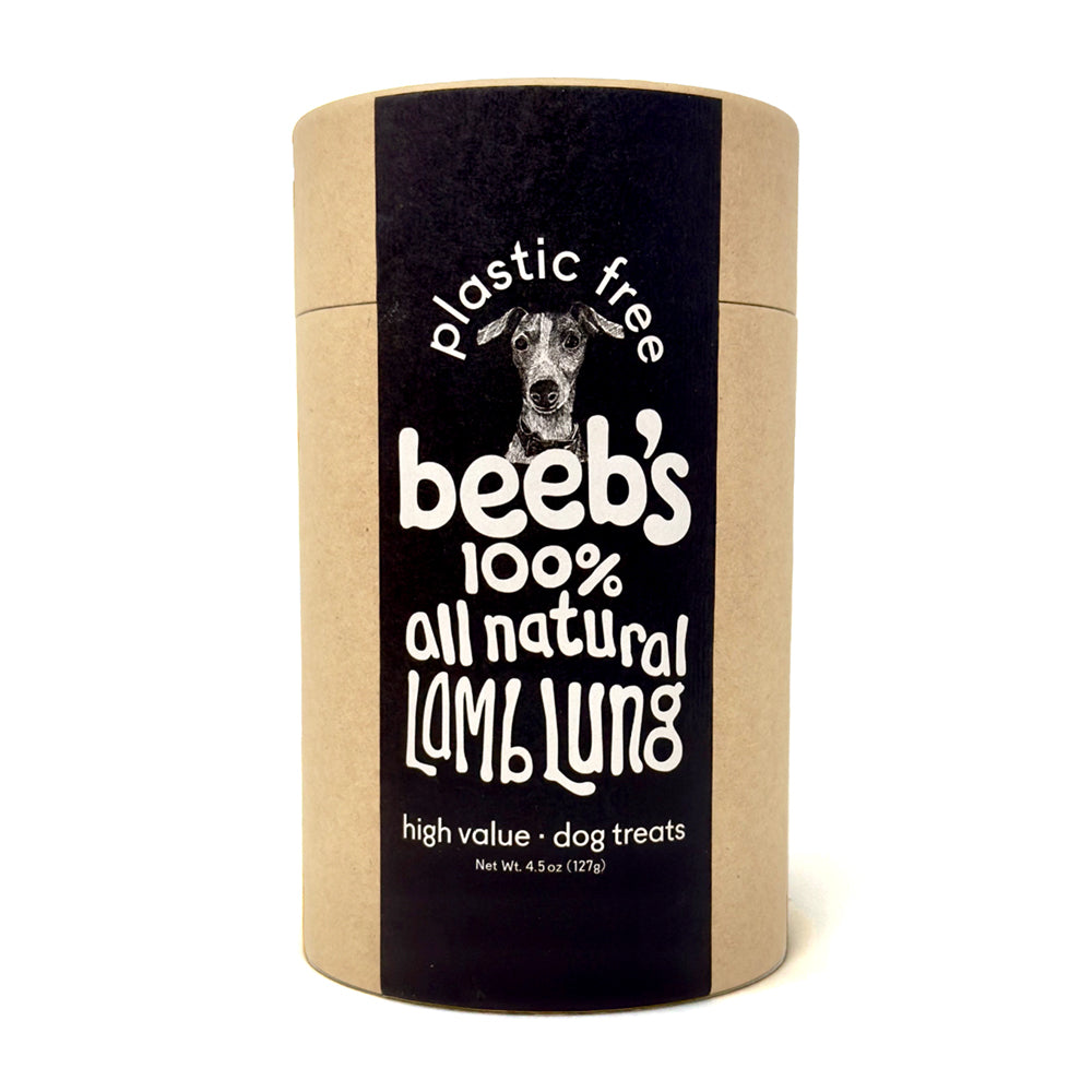 Beeb's - All Natural Lamb Lung : Home Tube 4.5 oz