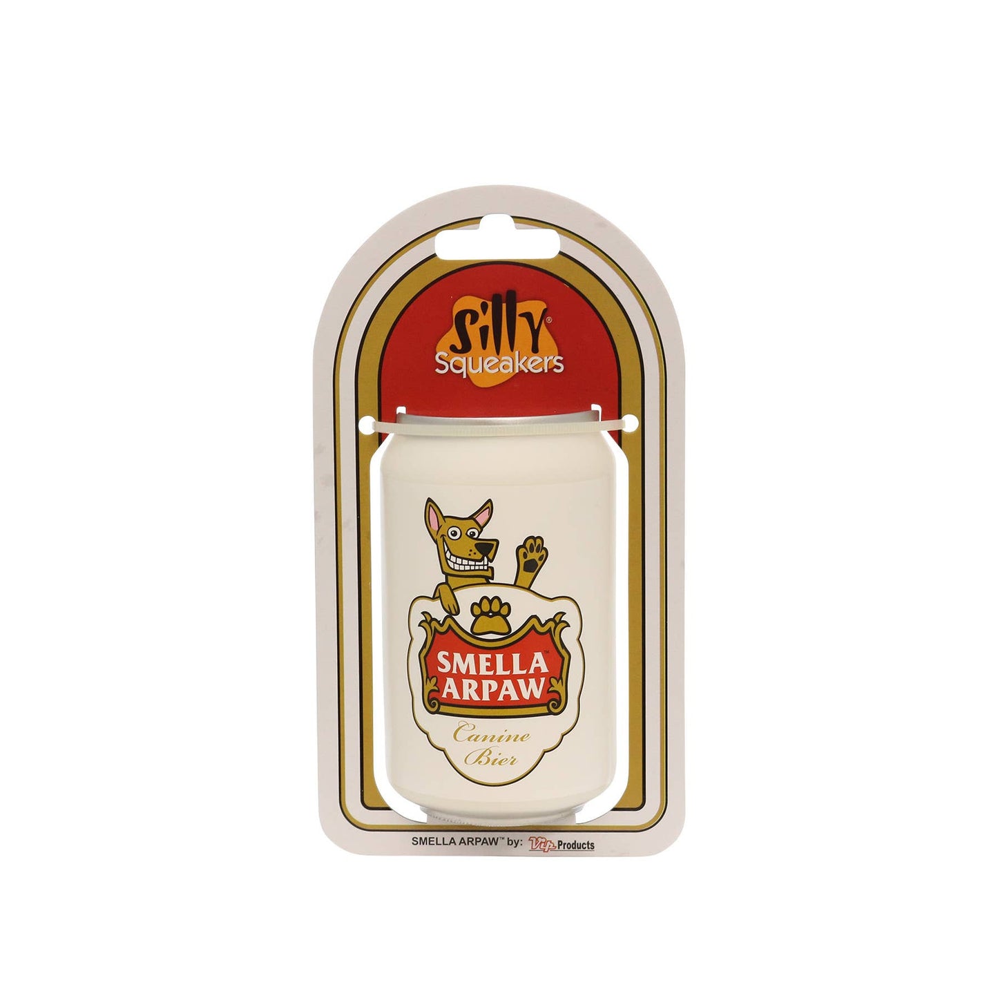 Silly Squeaker Beer Can Smella Arpaw, Squeaky Dog Toy
