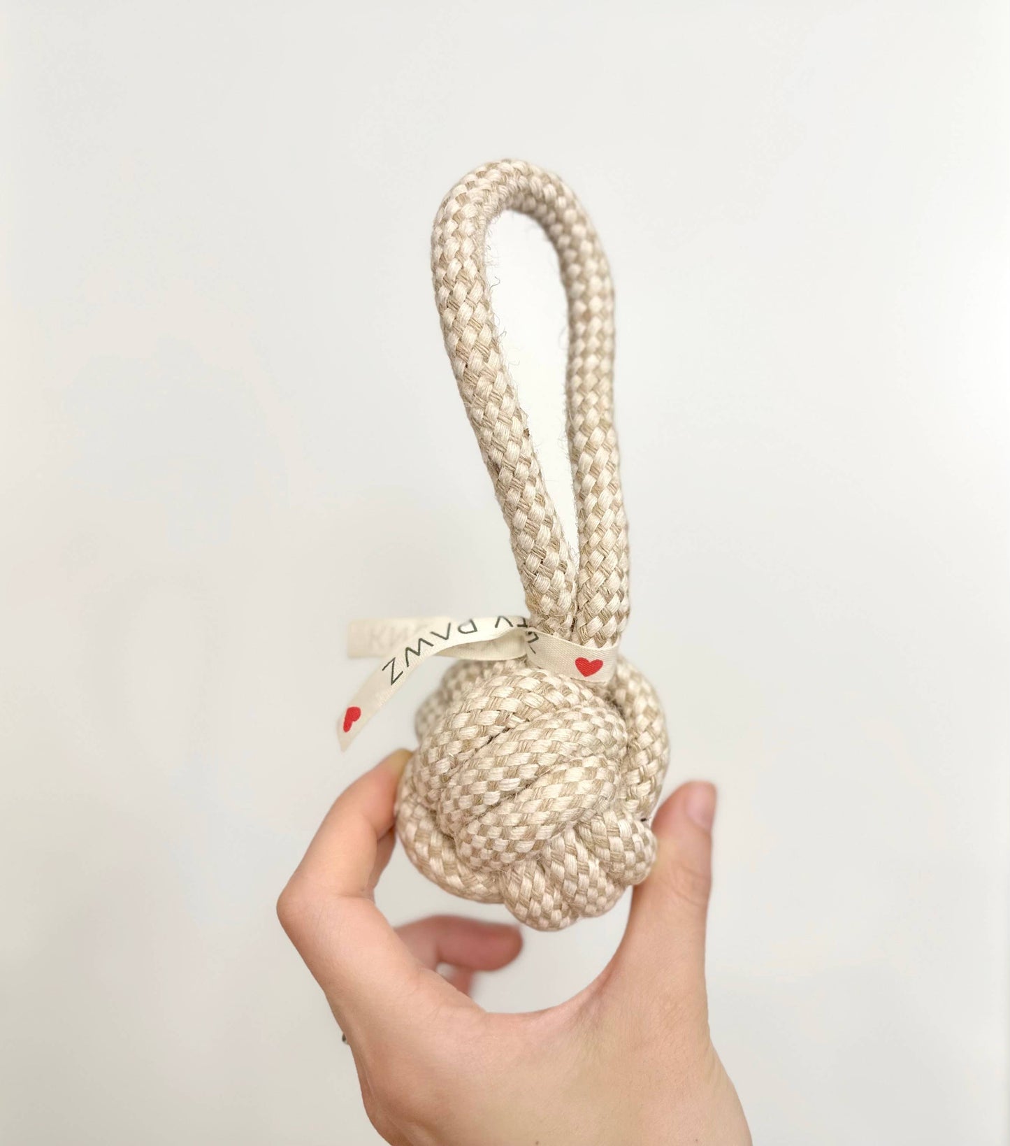 Monli Pet Toys - Rope Tug Ball | Dog Toy | Hemp Rope Dog Toy