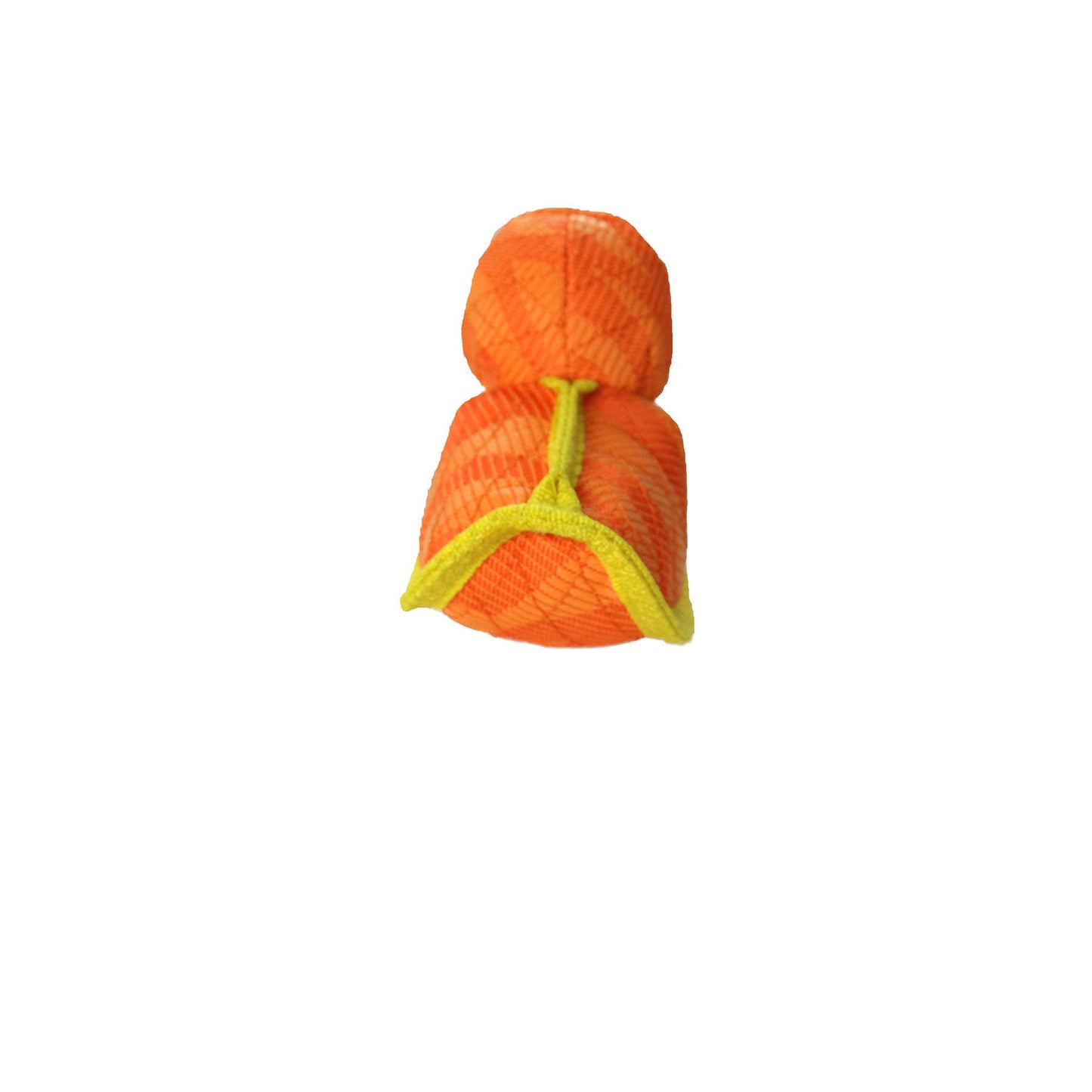 DuraForce Duck Tiger - Orange, Durable, Squeaky Dog Toy