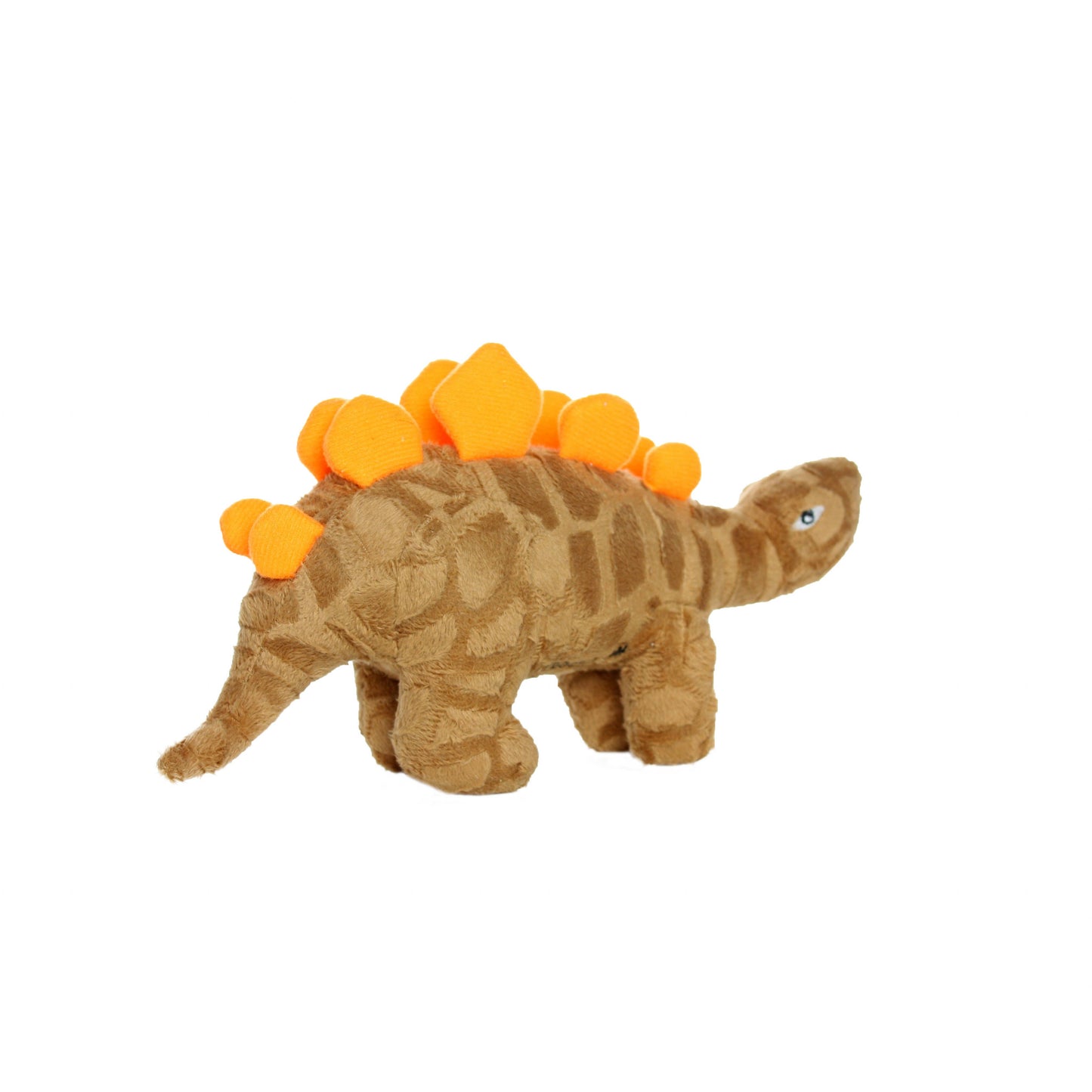 Mighty Jr Dinosaur Stegosaurus, Plush, Squeaky Dog Toy