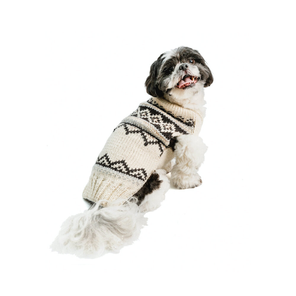 Chilly Dog Sweater - Cream Wyatt - Alpaca