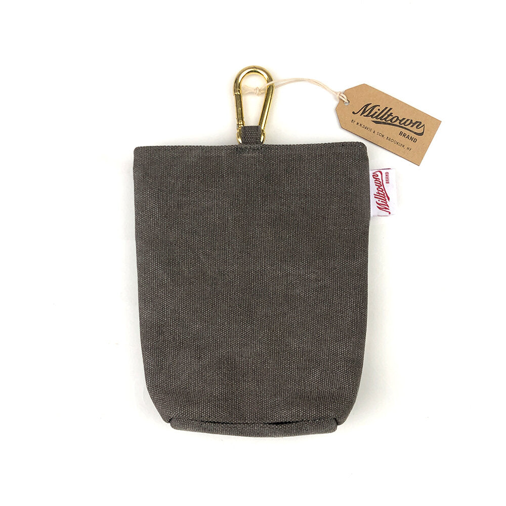 Dog Waste Bag Dispenser Combo - Slate Gray - Waterproof Washed Canvas