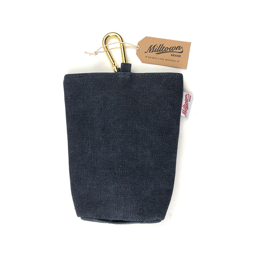 Dog Waste Bag Dispenser Combo - Midnight Blue - Waterproof Washed Canvas