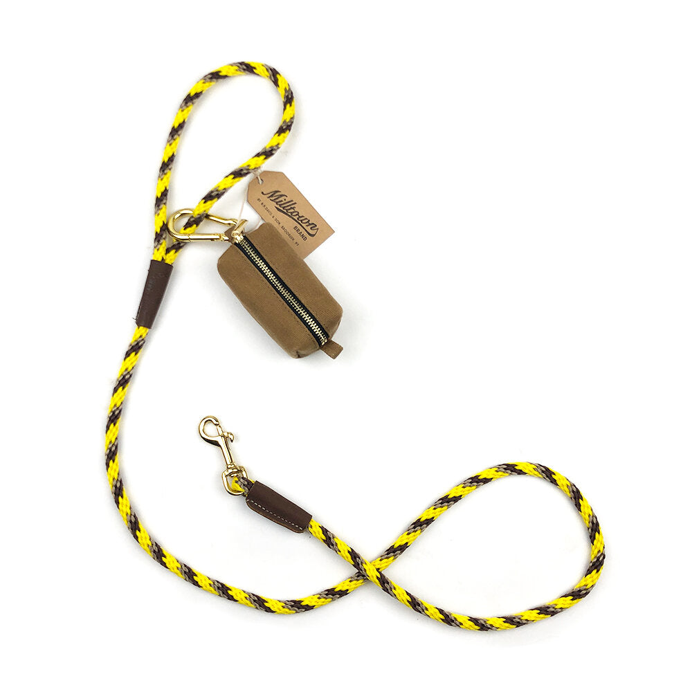 Mendota Dog Rope Leash - Harvest