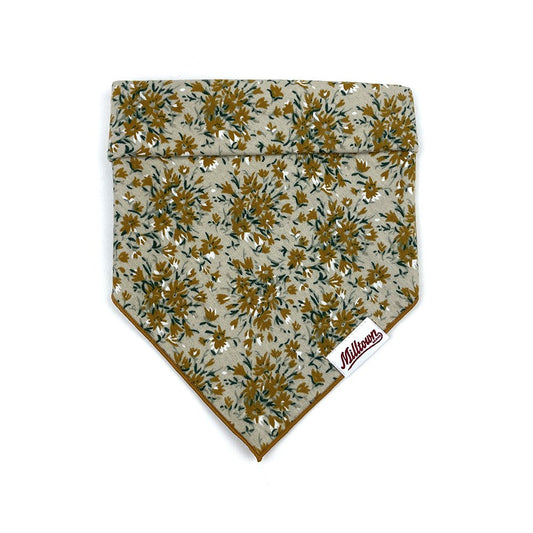 Square Dog Bandana - Autumn Meadow