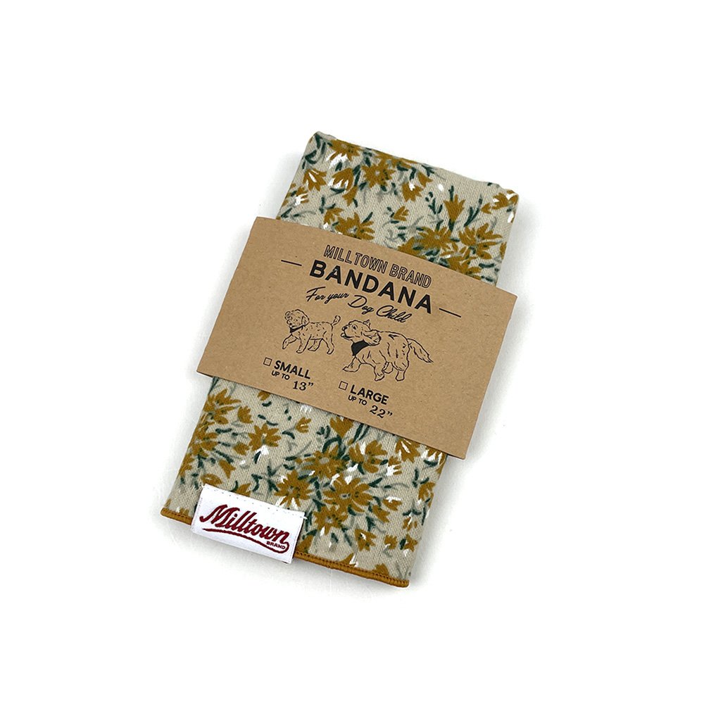 Square Dog Bandana - Autumn Meadow