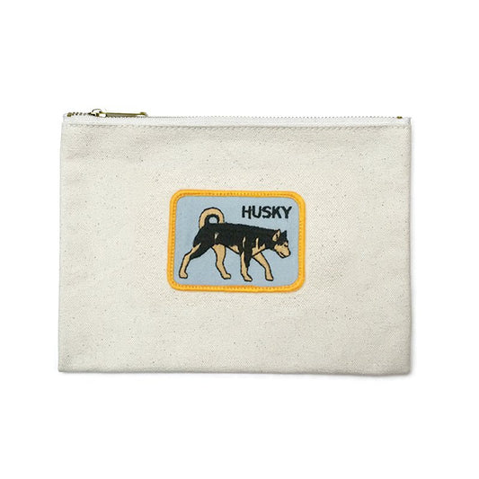 Vintage Dog Breed Pouch - Husky