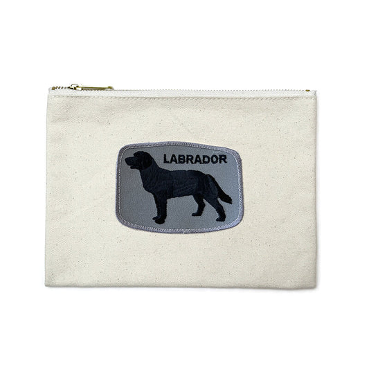 Vintage Dog Breed Pouch - Black Lab