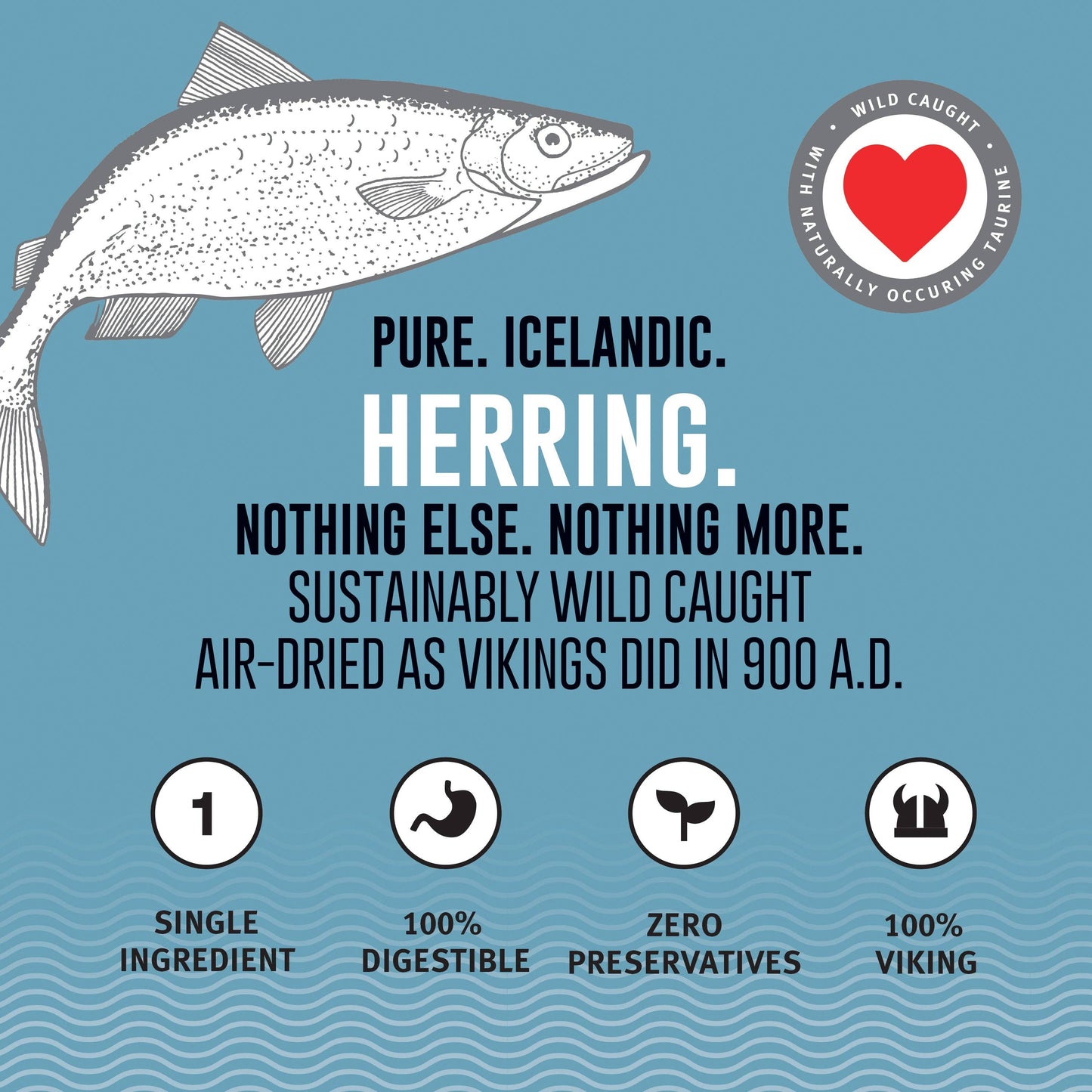Icelandic+ - Herring Whole Fish Dog Treats 3.0 oz