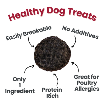Farm To Pet - Beef Chips Dog Treats – Made in USA: Standard 4oz