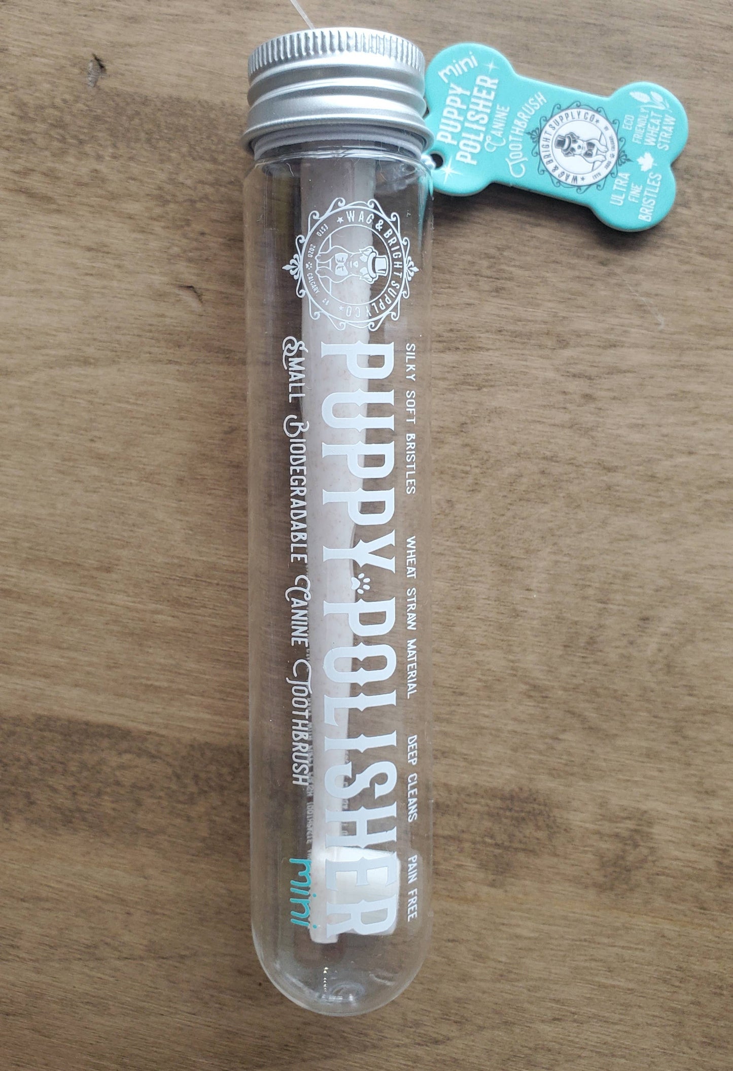 Wag & Bright Supply Co.: Puppy Polisher Mini Eco Toothbrush (Small)