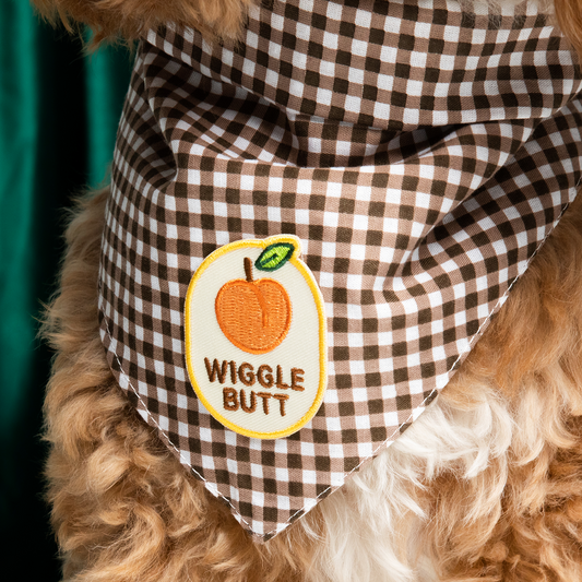 Scout's Honour - Wiggle Butt iron-on patch for dogs