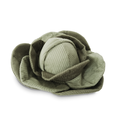 Lambwolf Collective: CABBAGE POP//ENRICHMENT DOG TOY: Green / Medium