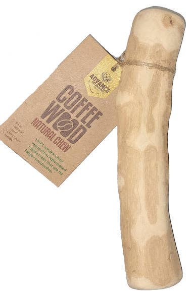 Advance Pet Products - All-Natural Wood Chews for Dogs! Olive Wood and Coffee Wood: Single / Large