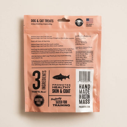 Polkadog - Salmon Says Training Bits Crunchy Dog & Cat Treats