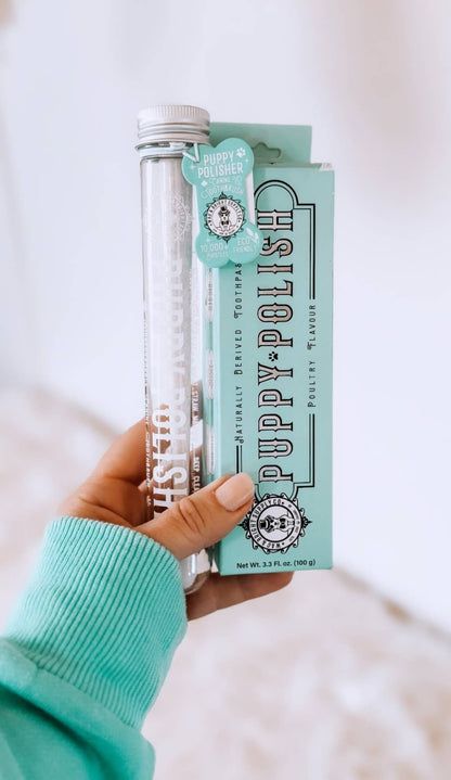 Wag & Bright Supply Co. : Puppy Polisher Eco Toothbrush - (Medium)