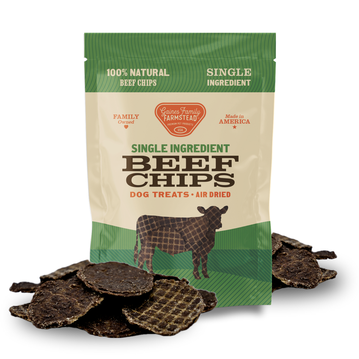 Gaines Family Farmstead - Beef Chips: 6oz